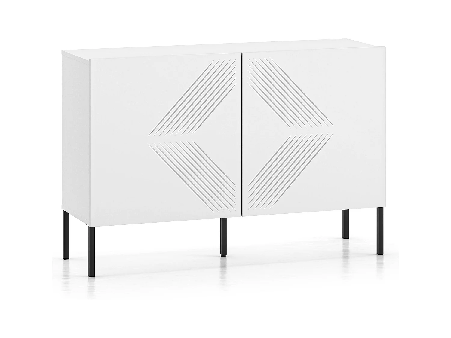 Credenza CLEARING SB114 2D 114x37x77 Bianco