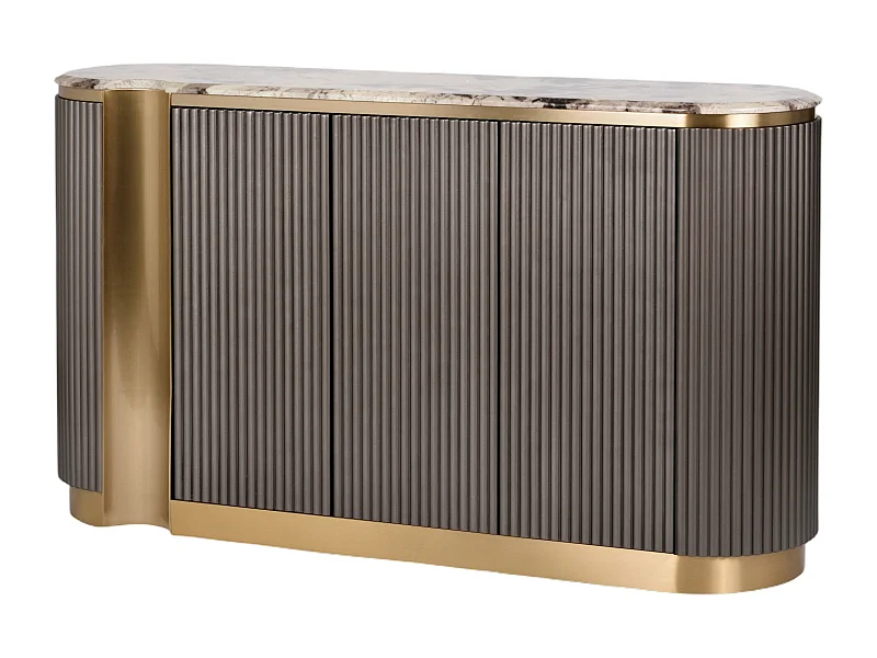 Credenza STILIG SB158 3D 158x40x88 Grigioscuro