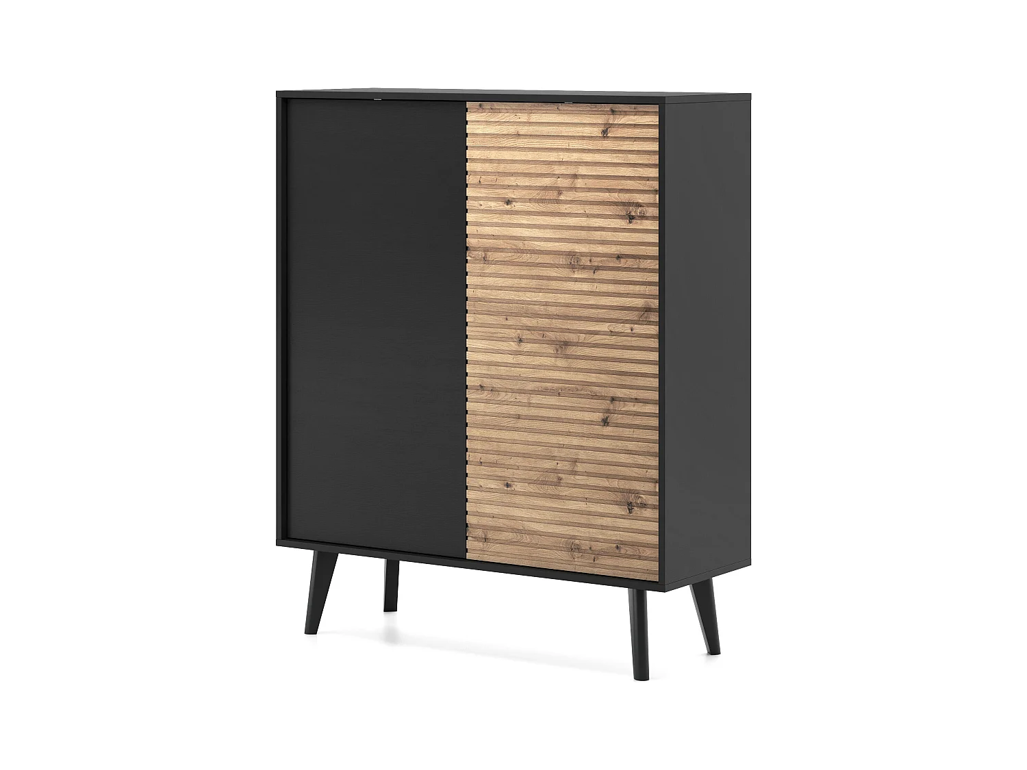 Buffet WILLOW SB104 2D 104x39x125 Noir