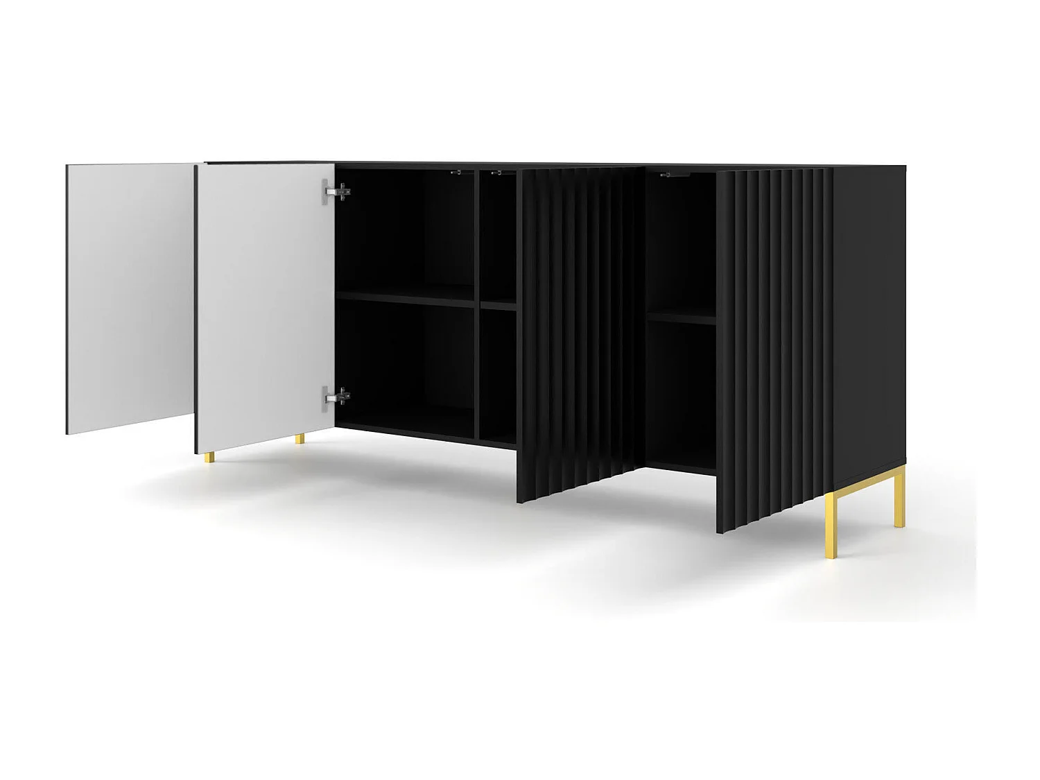 Buffet WAVE SB200 4D 200x42x87 Noir