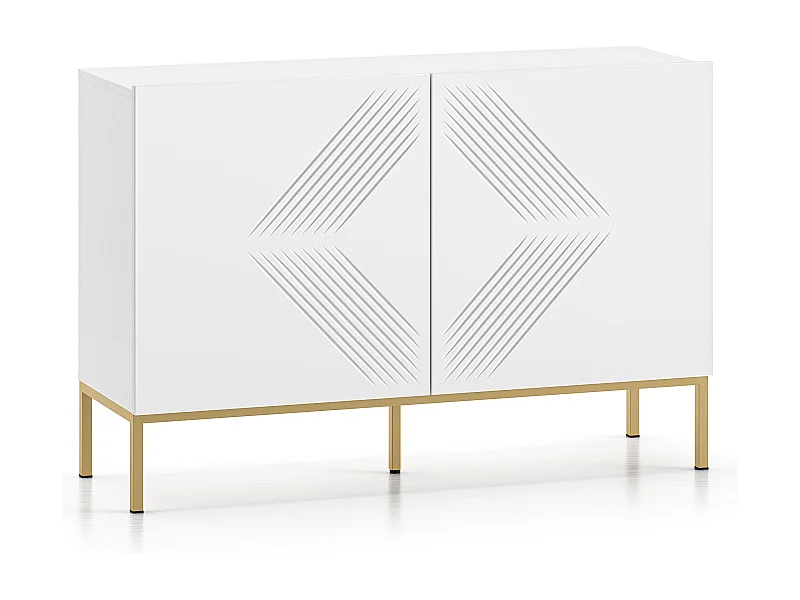 Buffet CLEARING SB114 2D 114x37x77 Blanc