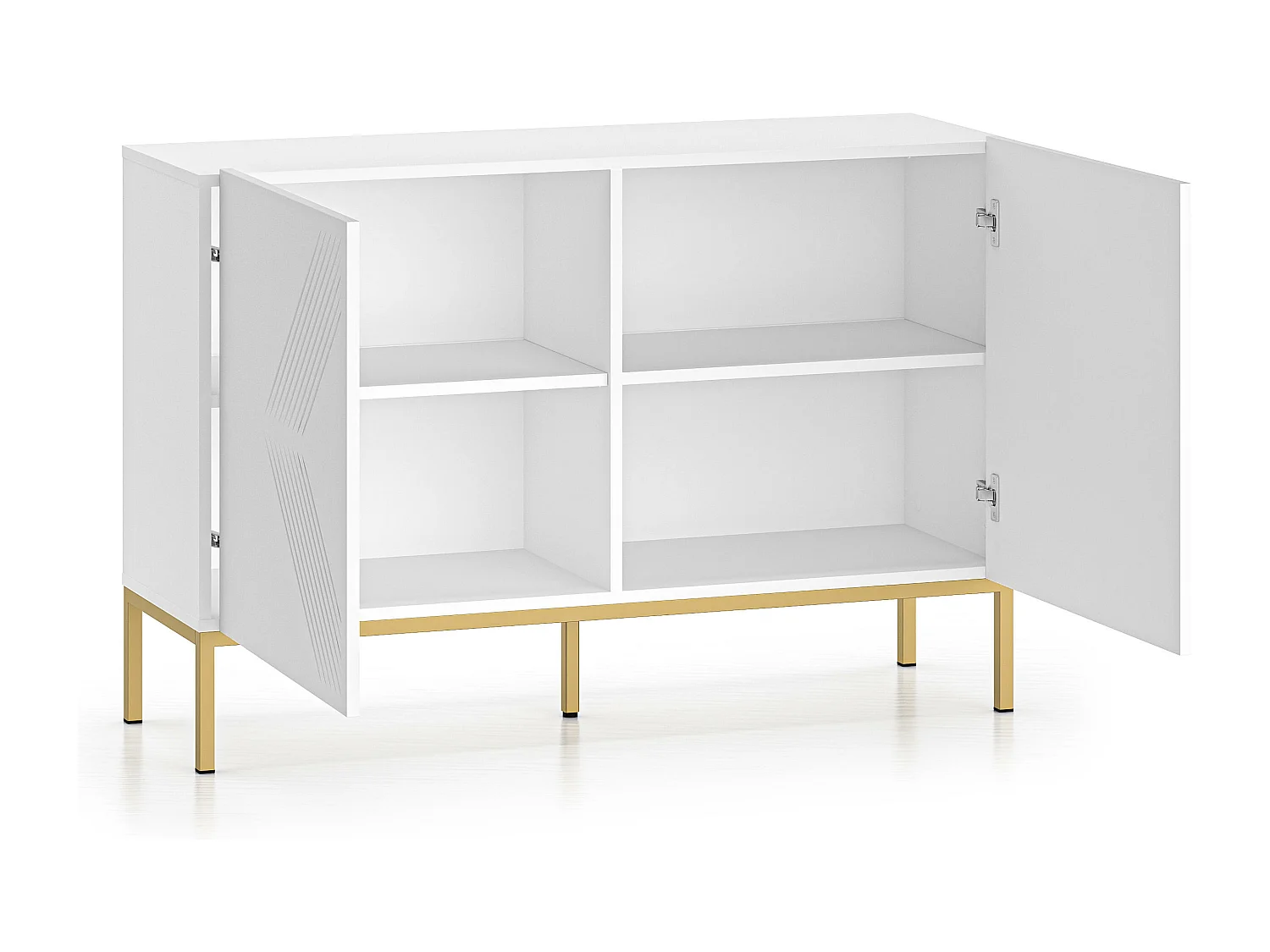 Buffet CLEARING SB114 2D 114x37x77 Blanc