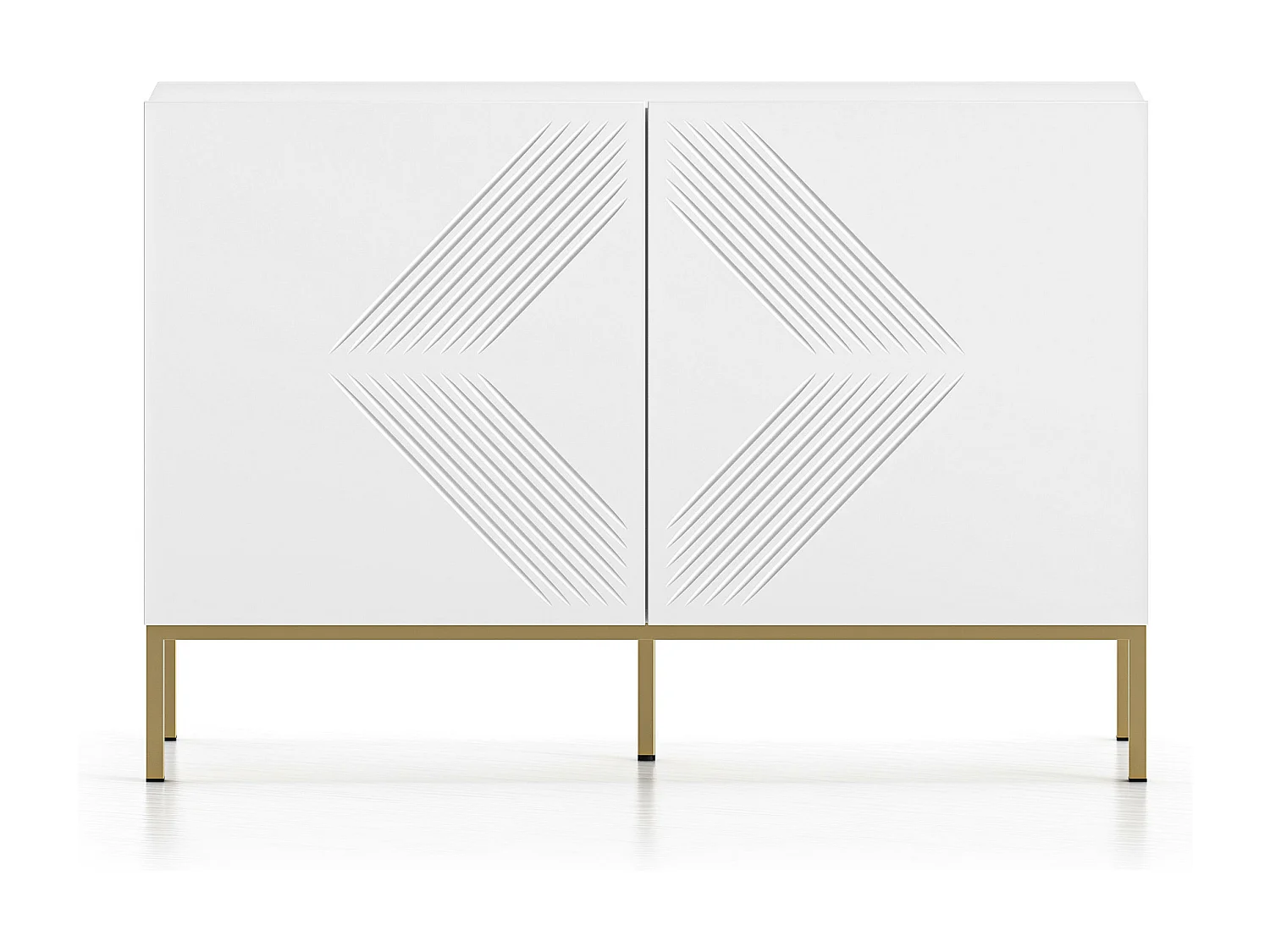 Buffet CLEARING SB114 2D 114x37x77 Blanc