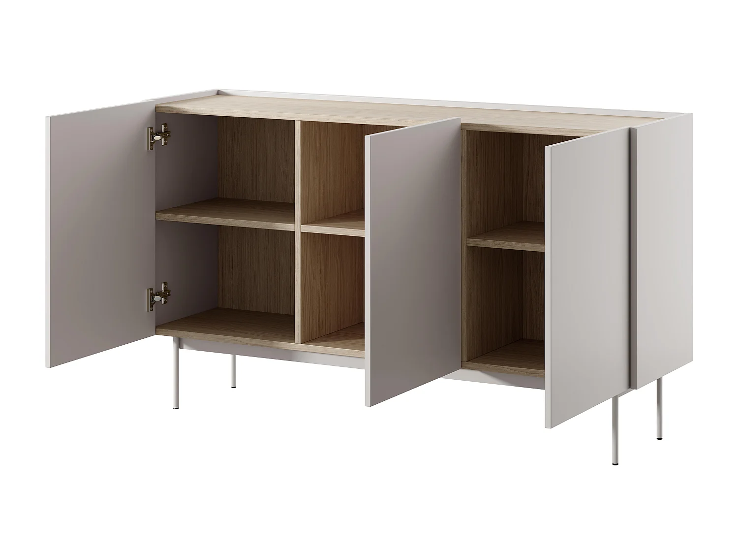 Sideboard COLOR SB144 3D 144x37x83 Beige