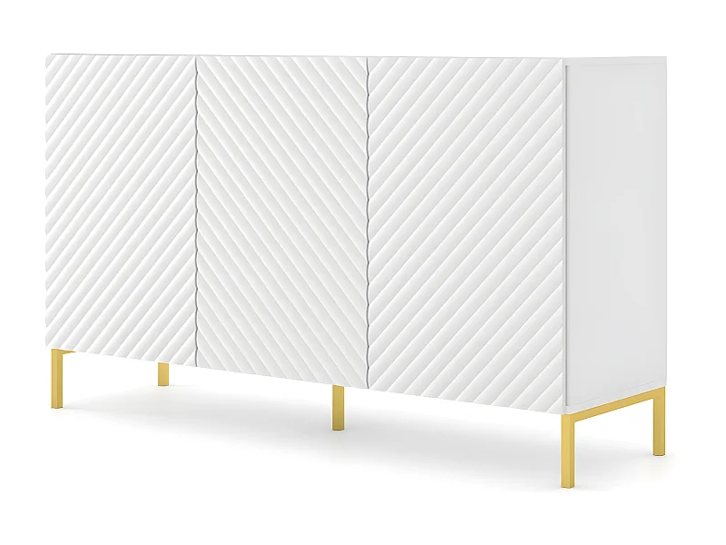 Buffet SURF SB150 3D 150x42x87 Blanc
