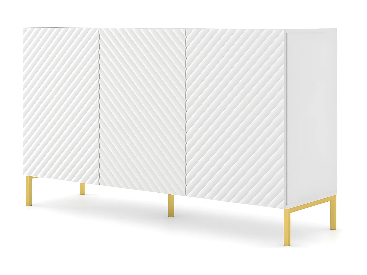 Buffet SURF SB150 3D 150x42x87 Blanc