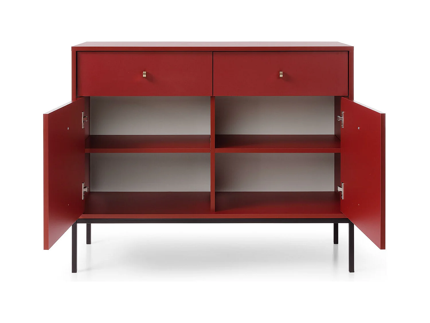 Dressoir MONO SB103 2D2D 103x39x83 Rood
