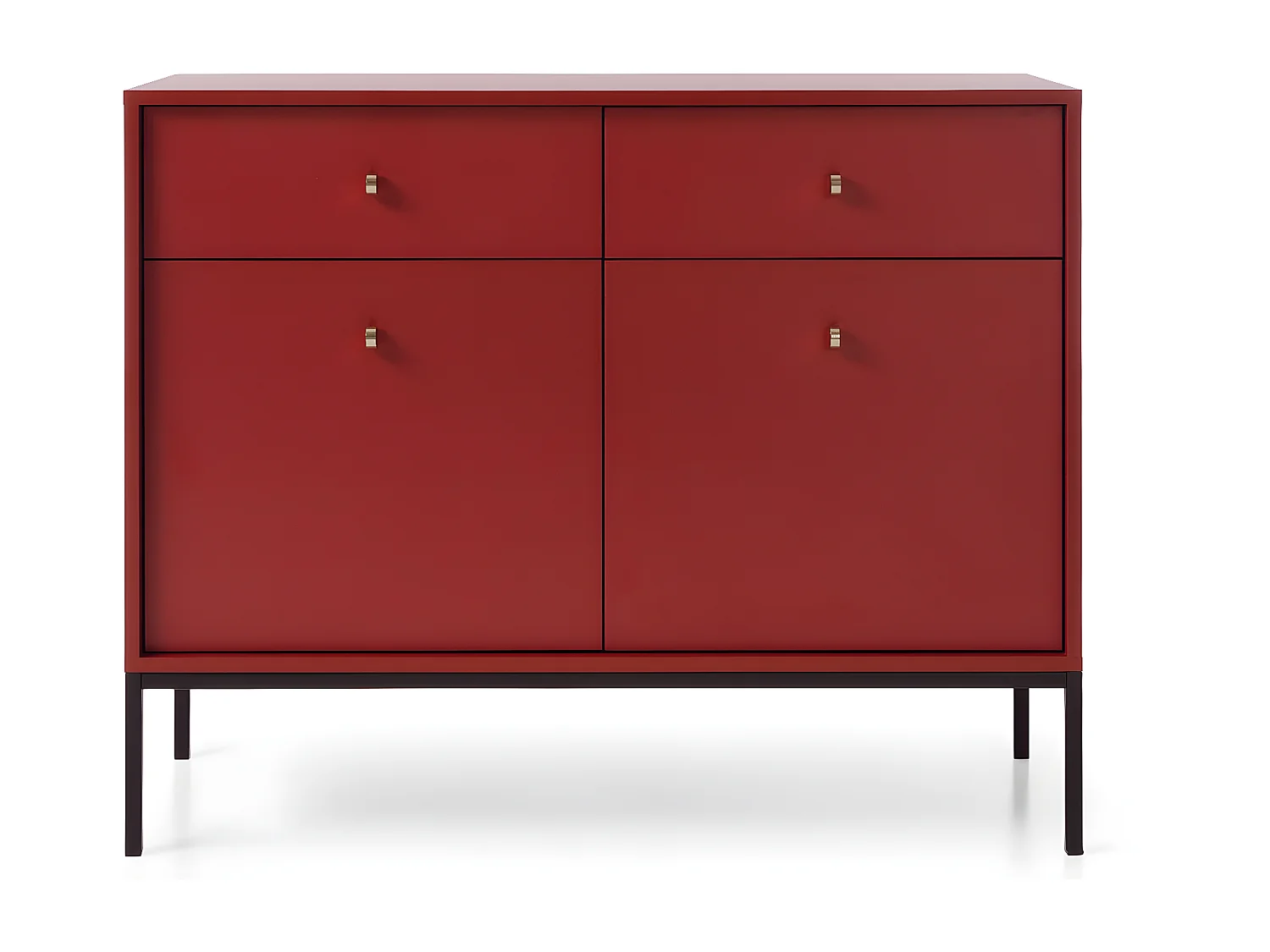 Buffet MONO SB103 2D2D 103x39x83 Rouge