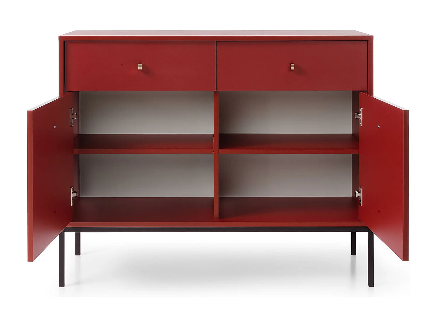 Buffet MONO SB103 2D2D 103x39x83 Rouge
