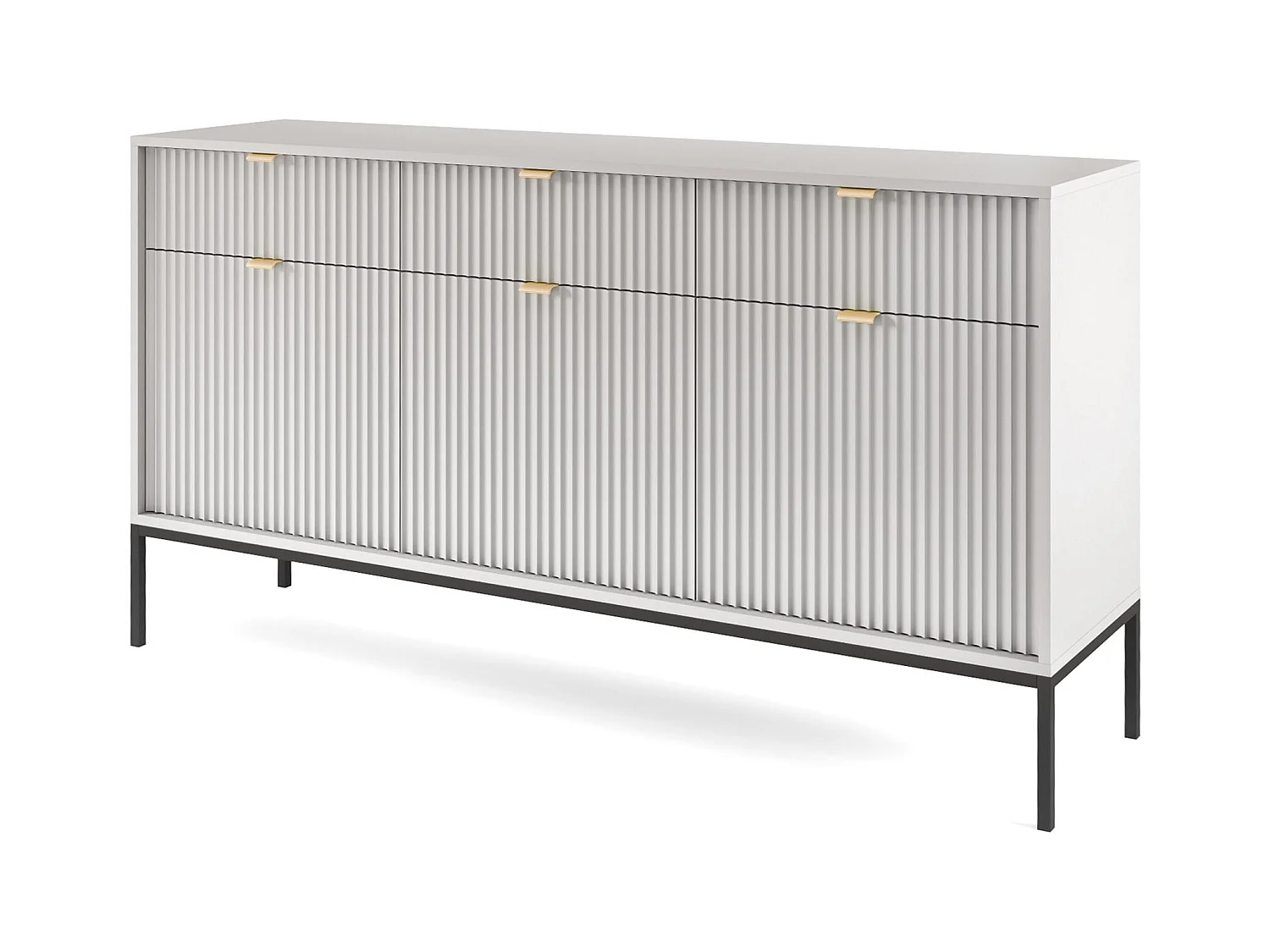 Buffet AVON SB154 3D3D 154x39x83 Gris