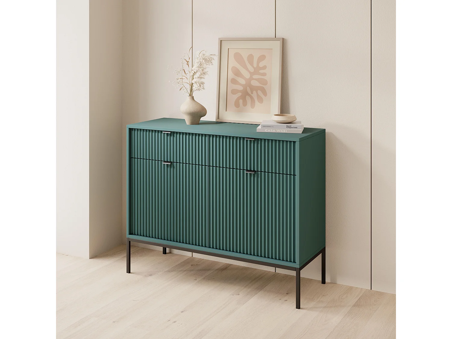 Dressoir AVON SB104 2D2D 104x39x83 Groen