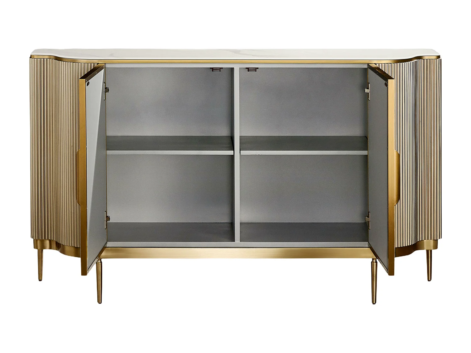 Buffet STILIG SB150 2D 150x40x88 Doré