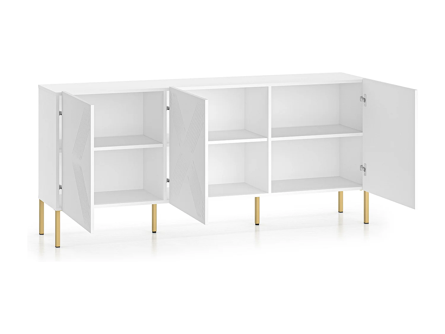 Buffet CLEARING SB170 3D 170x37x77 Blanc