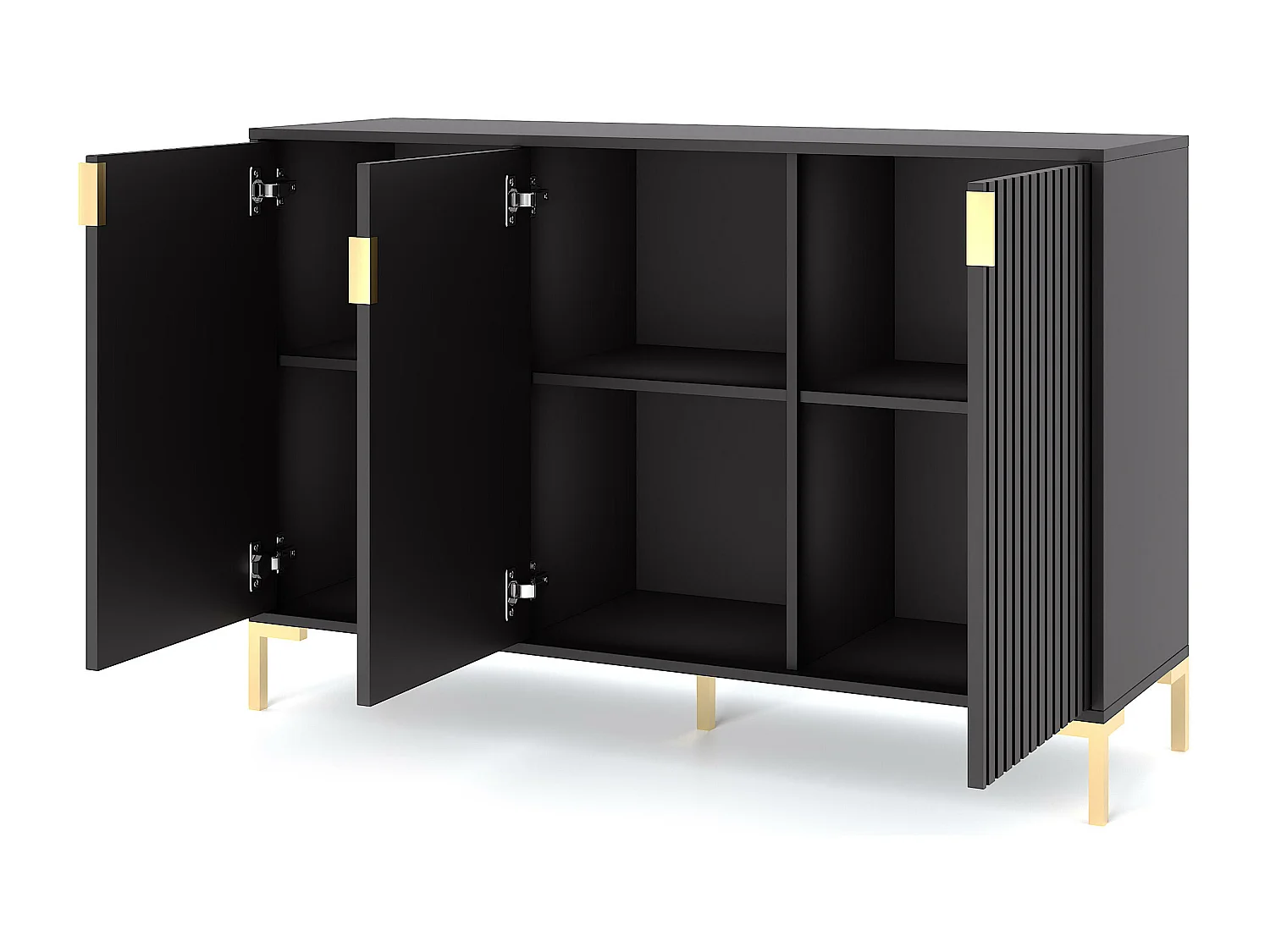 Buffet FLINN SB130 3D 130x40x86 Noir