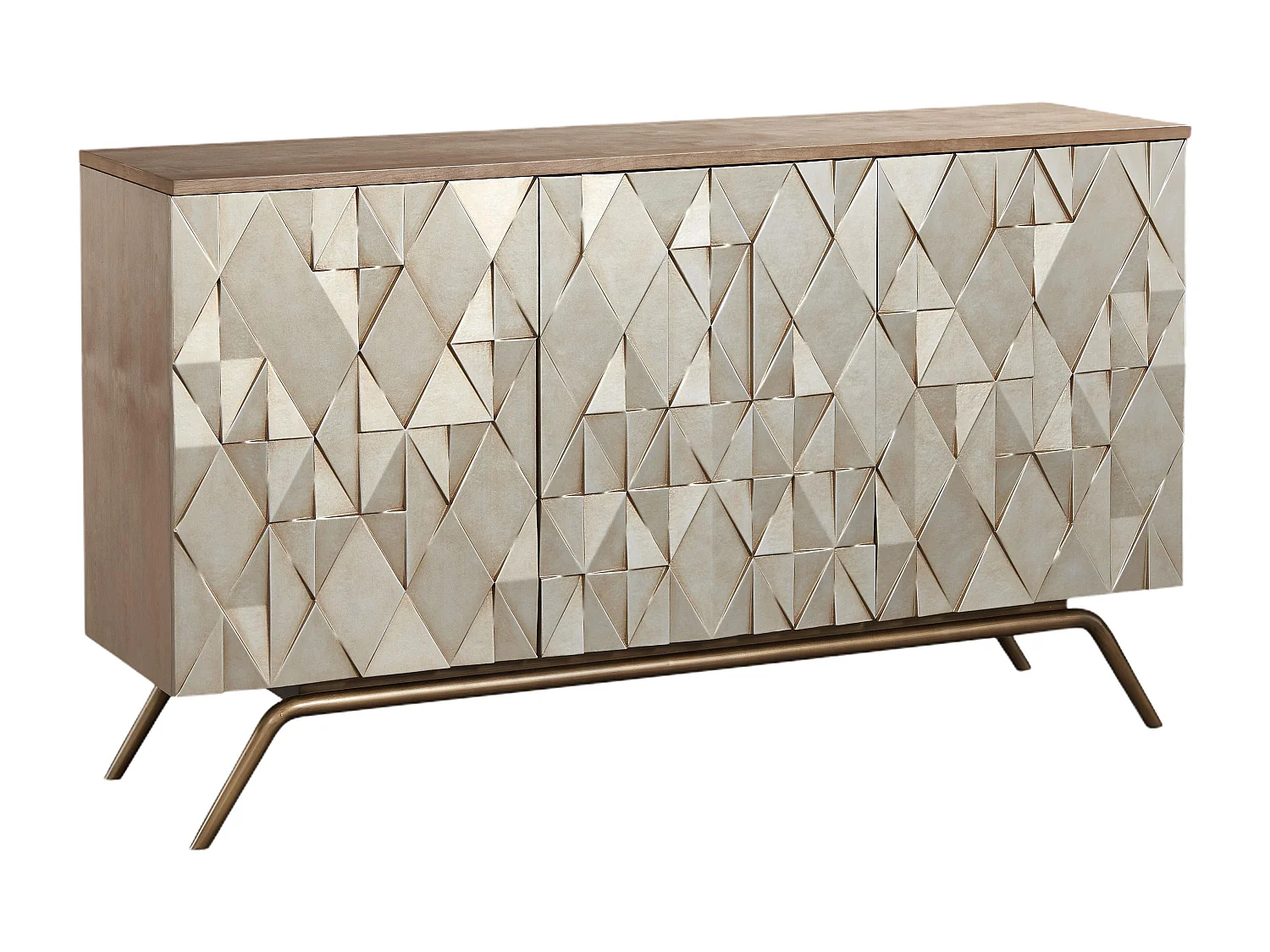 Sideboard STILIG SB150 3D 150x40x86 Gold