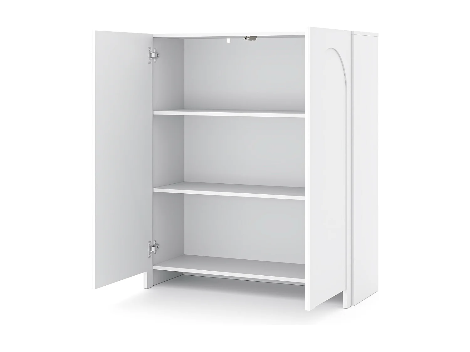 Dressoir ARCO SB100 2D 100x35x117 Wit