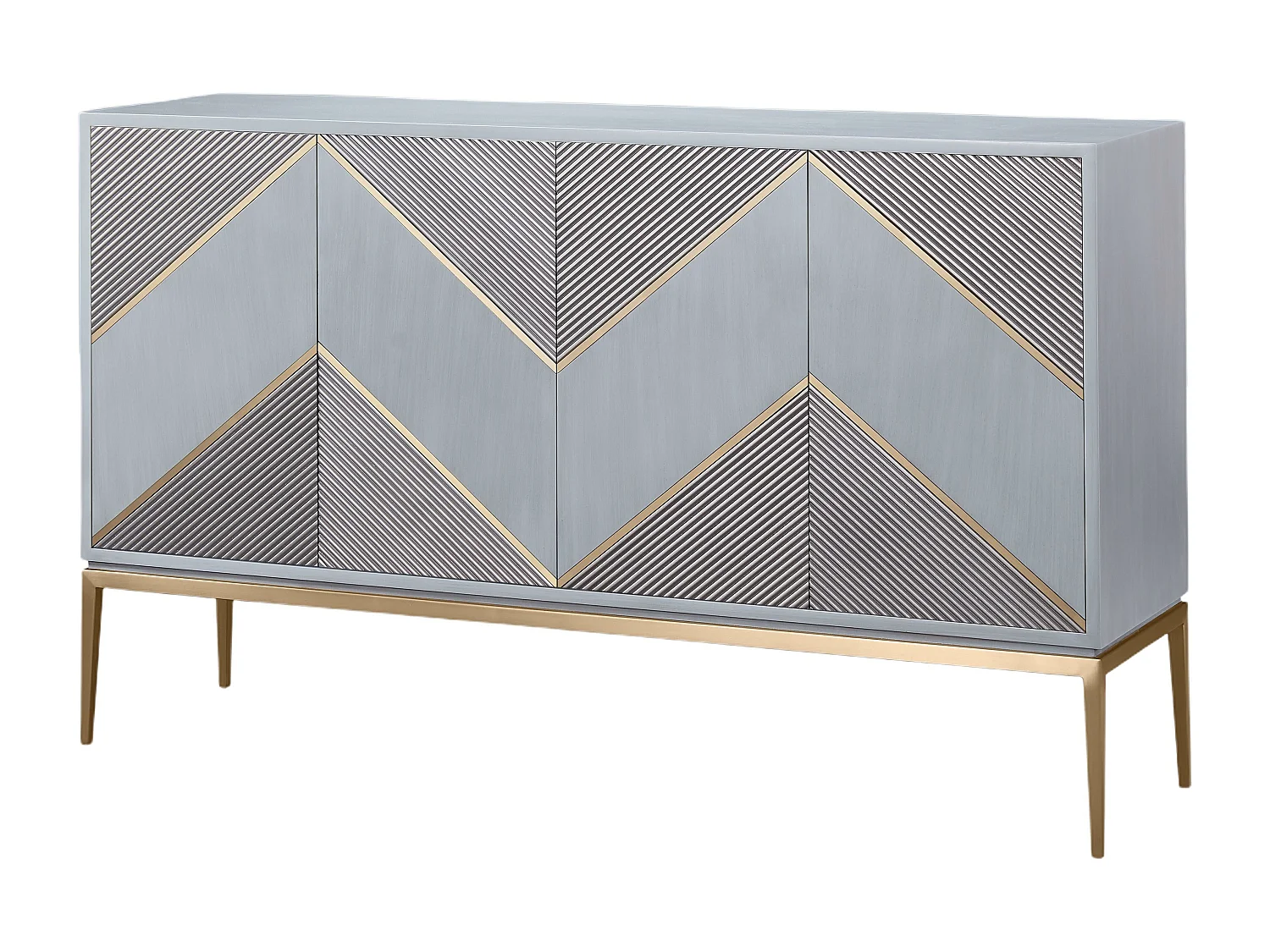 Dressoir STILIG SB150 4D 150x40x90 Grijs