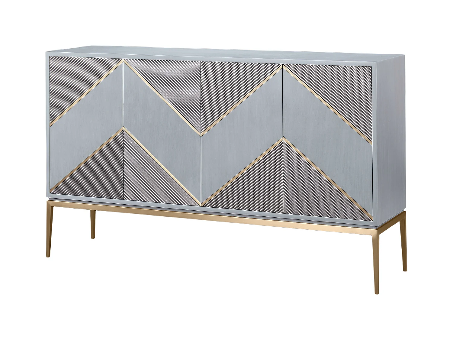 Buffet STILIG SB150 4D 150x40x90 Gris