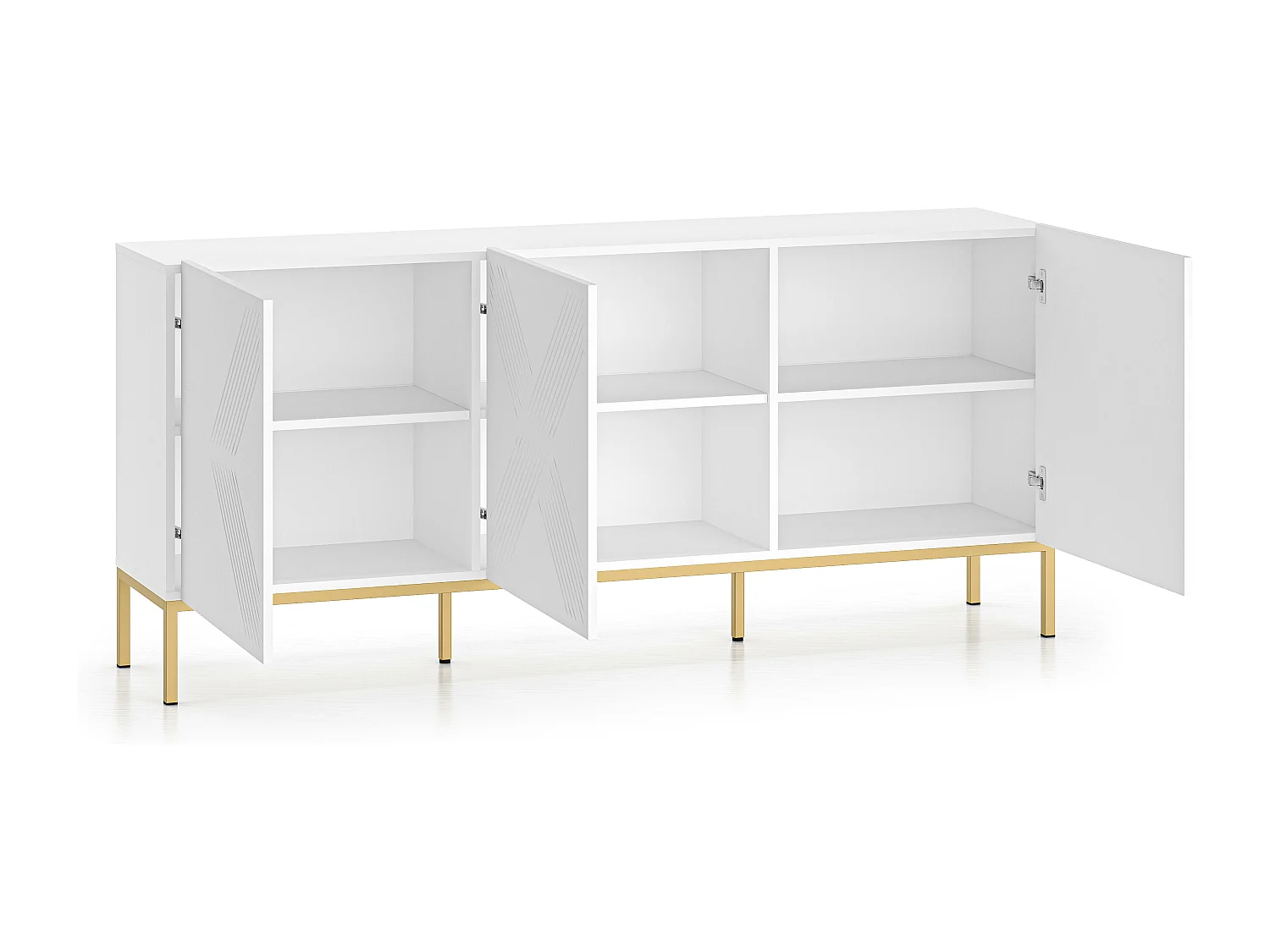 Buffet CLEARING SB170 3D 170x37x77 Blanc