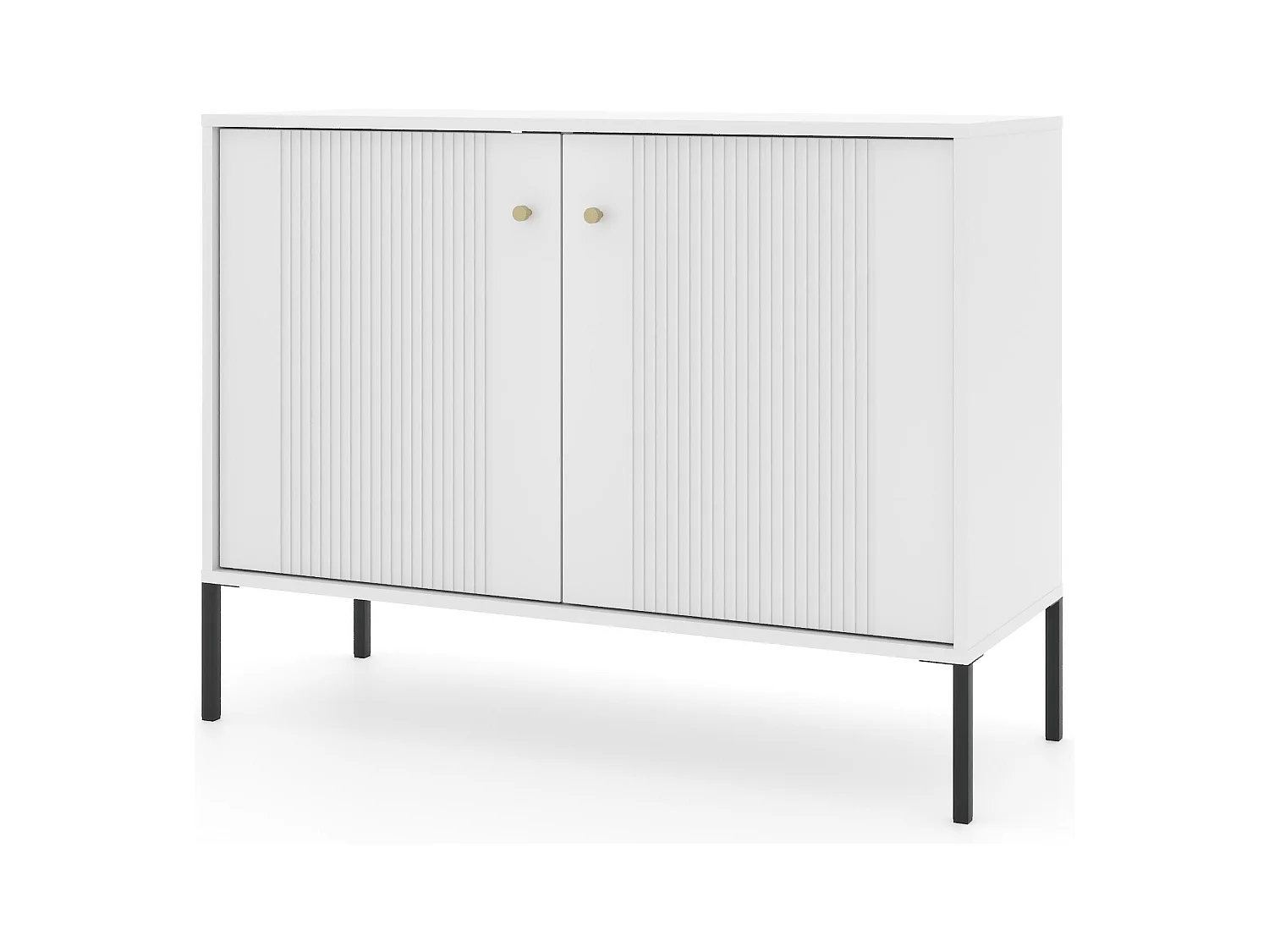 Buffet ISEO SB104 2D 104x39x79 Blanc