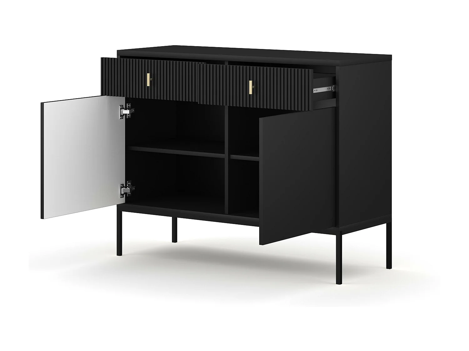 Buffet MAGGIORE SB104 2D2D 104x39x83 Noir