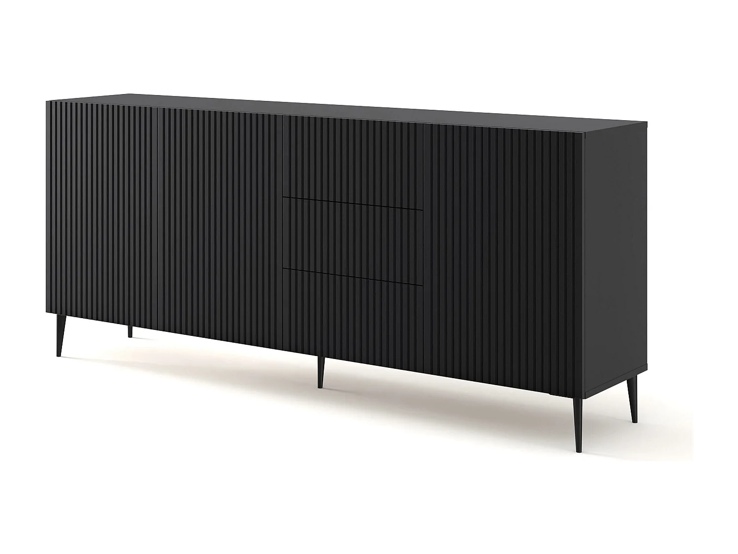 Buffet RAVENNA B SB200 3D3D 200x42x87 Noir