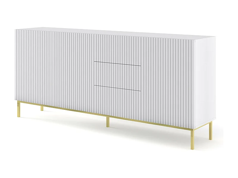 Credenza RAVENNA B SB200 3D3D 200x42x89 Bianco