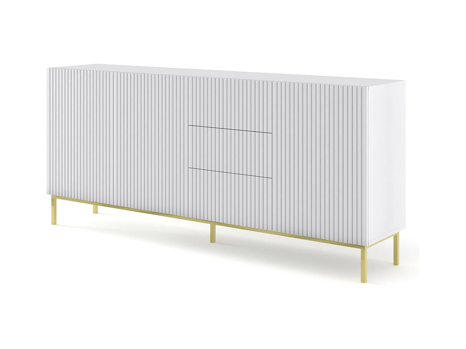 Dressoir RAVENNA B SB200 3D3D 200x42x89 Wit