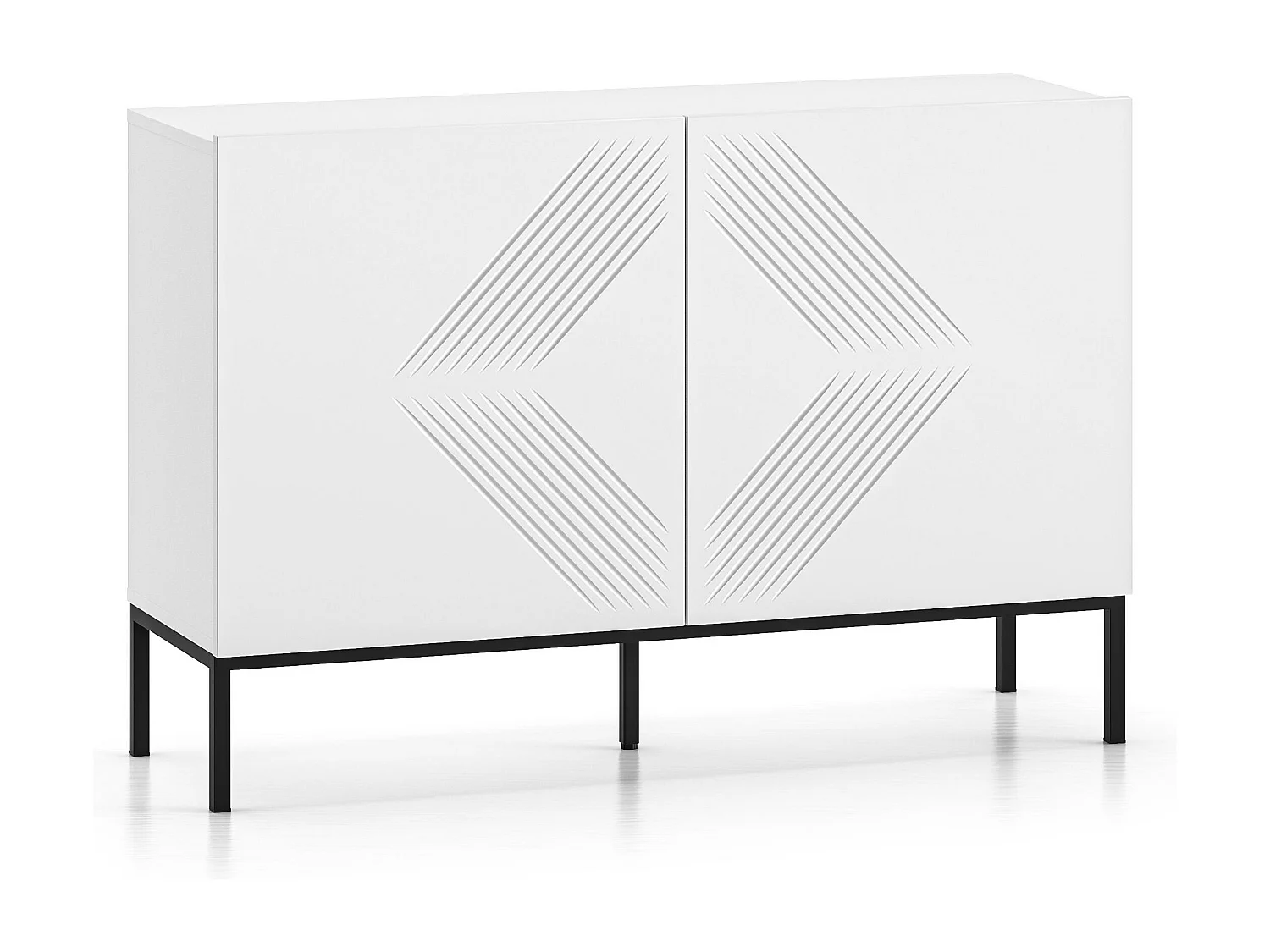 Buffet CLEARING SB114 2D 114x37x77 Blanc