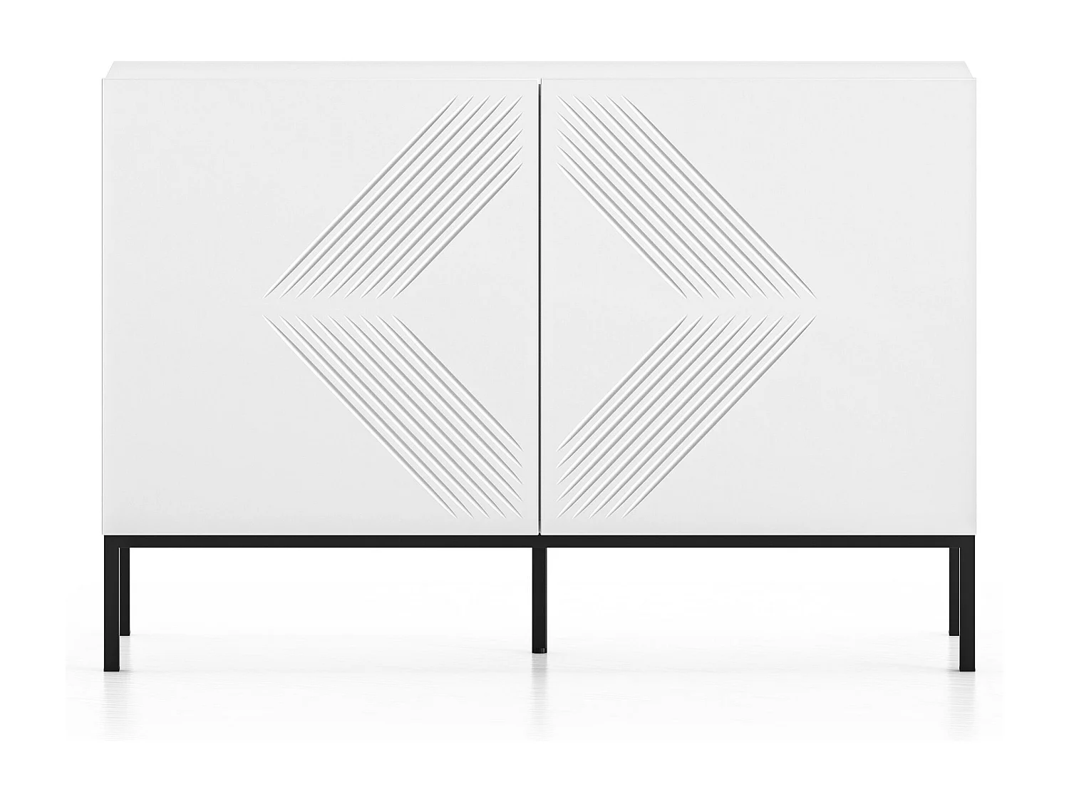 Buffet CLEARING SB114 2D 114x37x77 Blanc