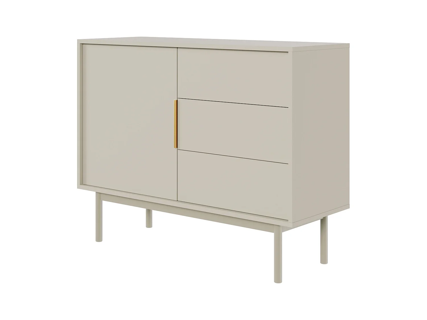 Dressoir VIVA SB104 1D3D 104x39x82 Beige