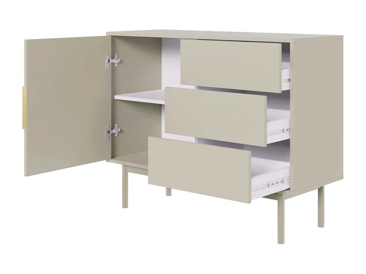 Buffet VIVA SB104 1D3D 104x39x82 Beige