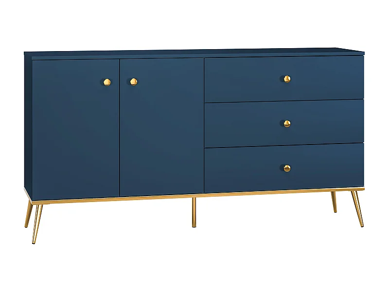 Credenza MARINE SB160 2D3D 160x40x85 Blu