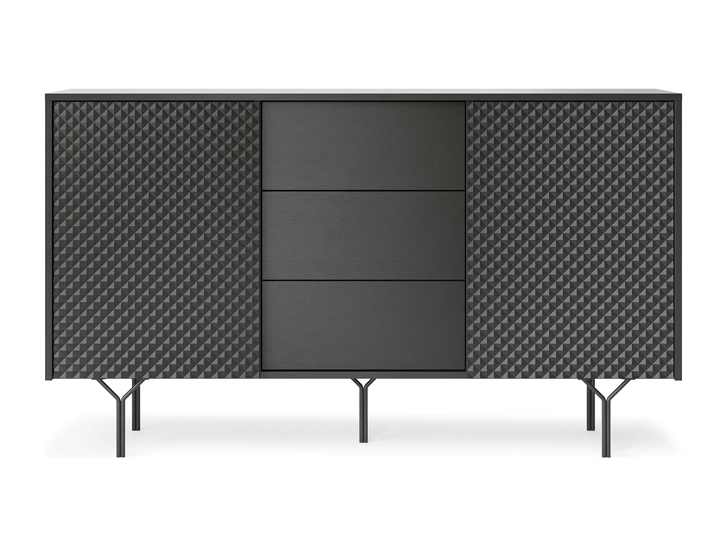 Buffet RAVEN SB144 2D3D 144x38x83 Noir