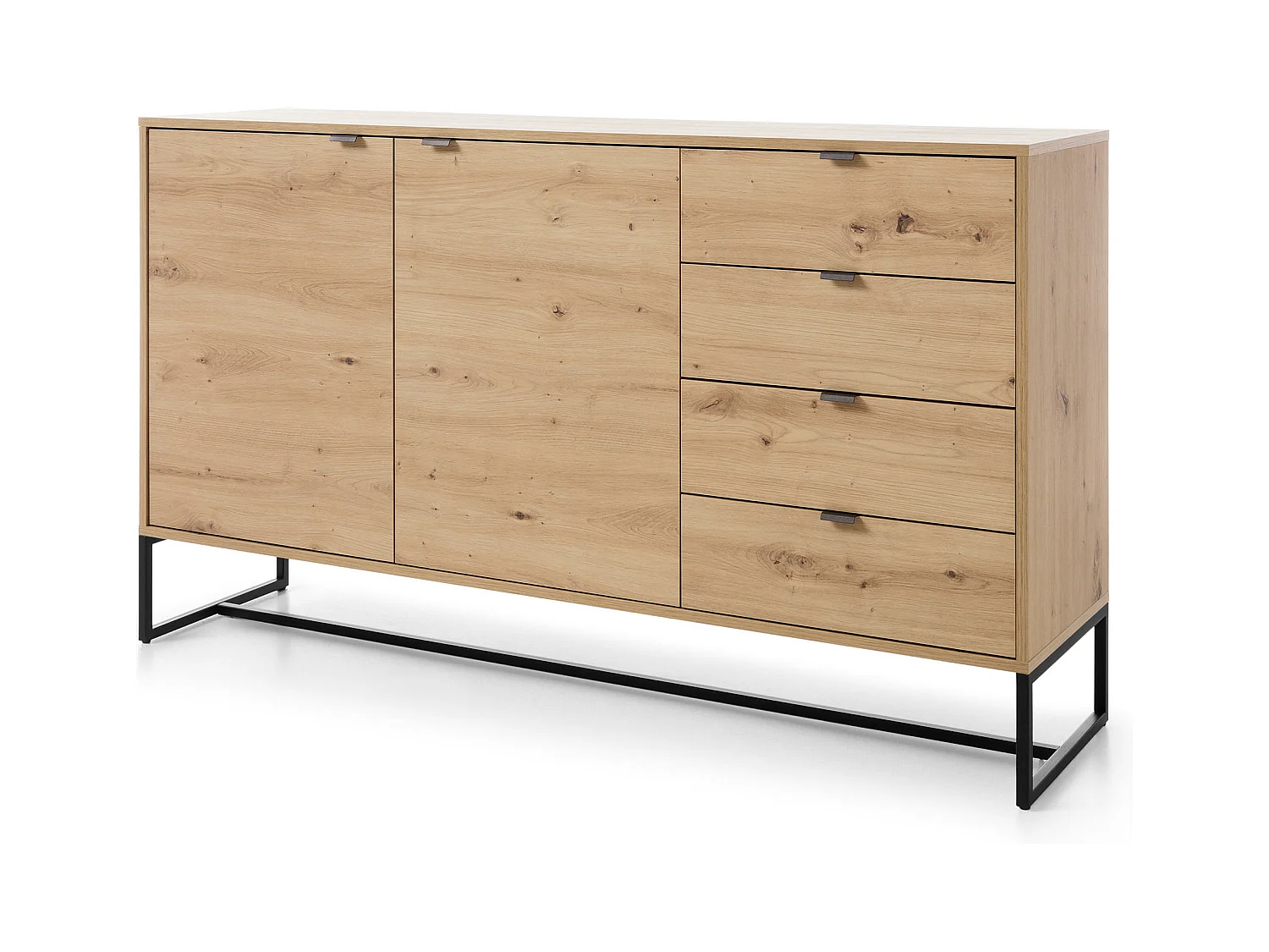 Dressoir AMBER SB153 2D4D 153x39x89 Beige