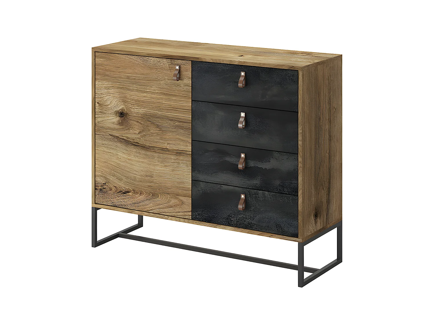 Buffet DARK SB103 1D4D 103x39x89 Beige