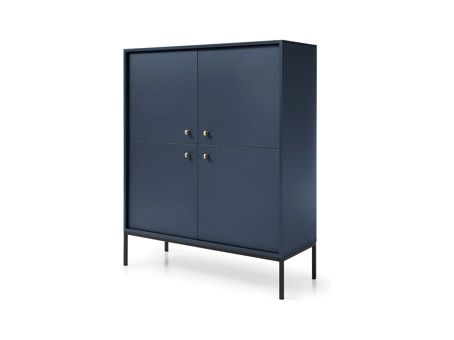 Buffet MONO SB103 4D 103x39x125 Rouge
