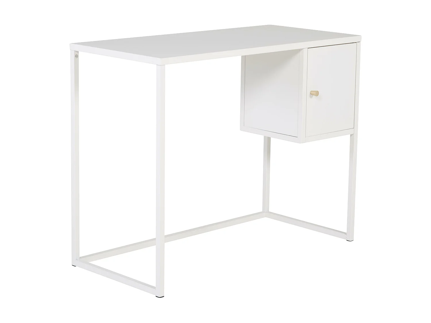Bureau BAKAL D45 1D 45x95x75 Blanc
