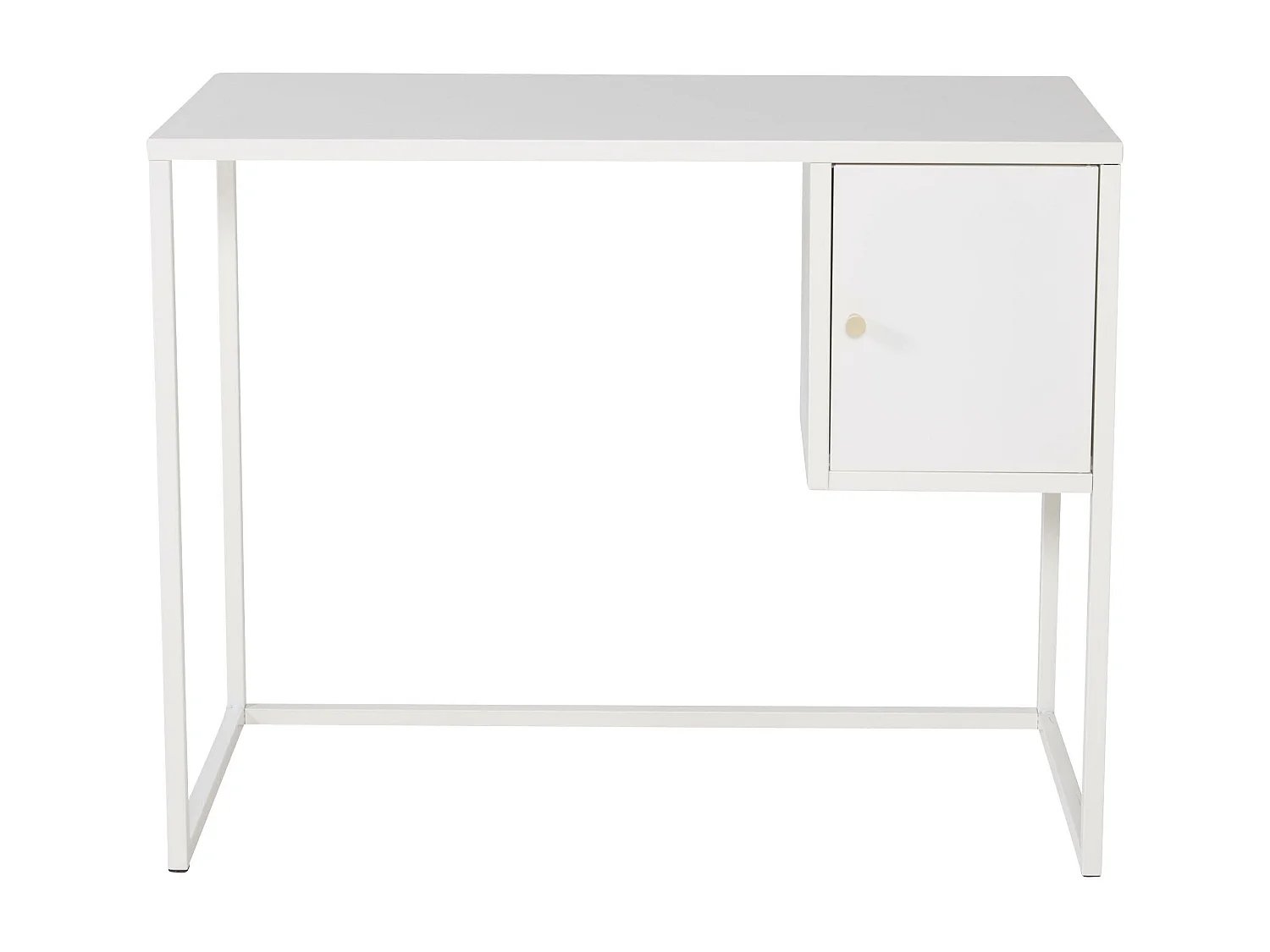 Bureau BAKAL D45 1D 45x95x75 Blanc