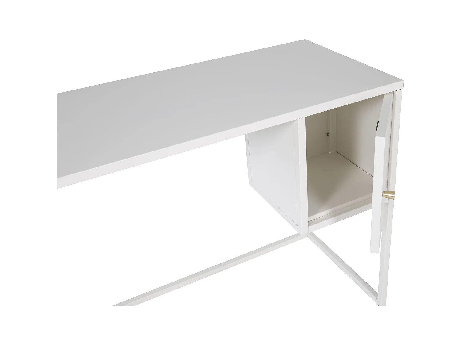 Bureau BAKAL D45 1D 45x95x75 Blanc