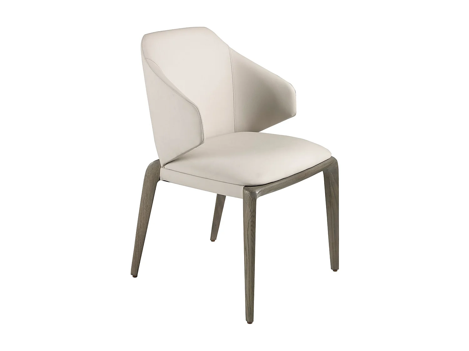 Chaise en similicuir crème 5123 ANGEL CERDA