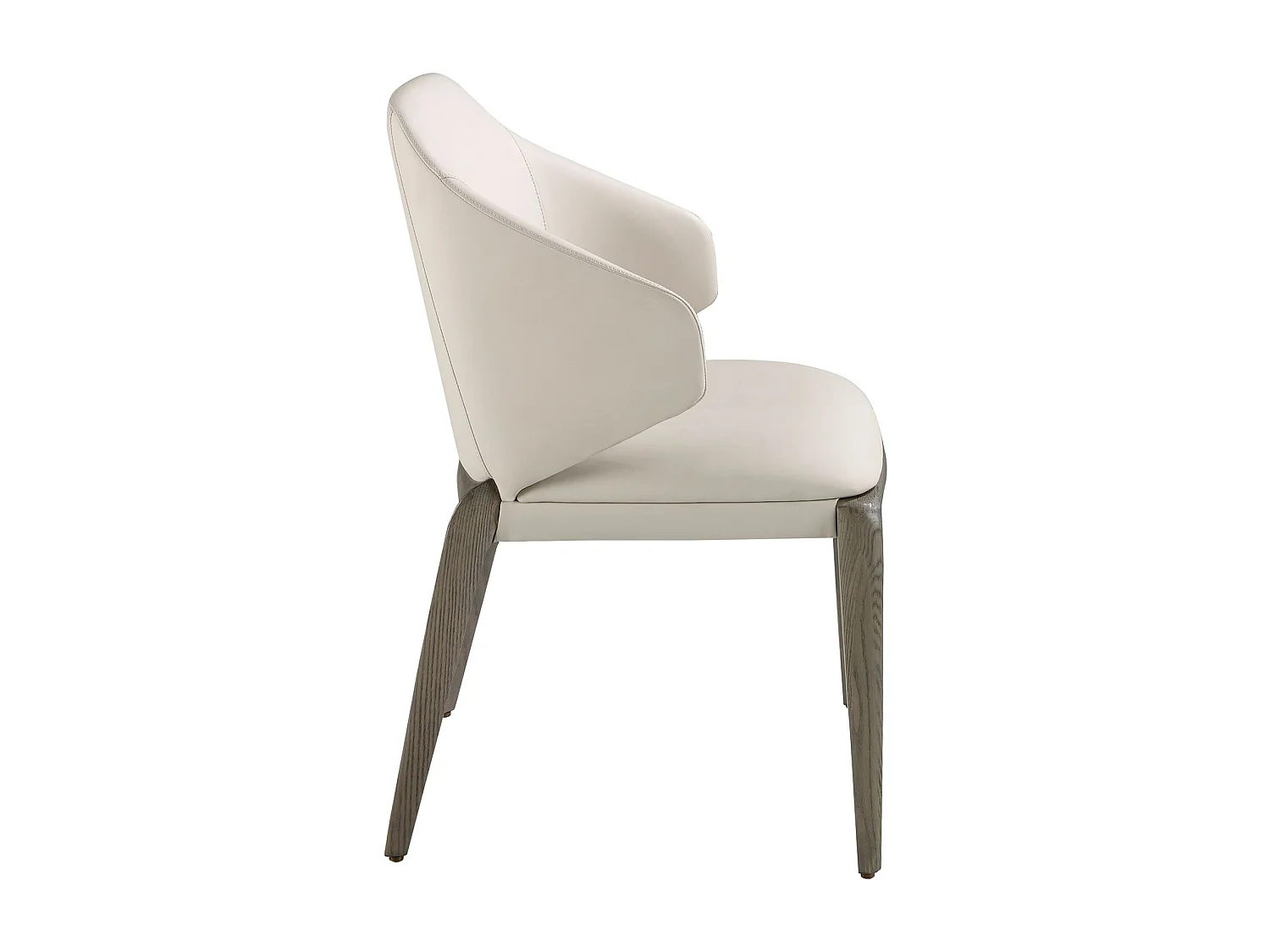 Chaise en similicuir crème 5123 ANGEL CERDA