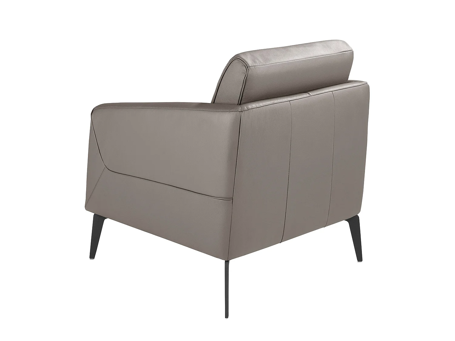 Dunkelgrauer Ledersessel 5134 ANGEL CERDA