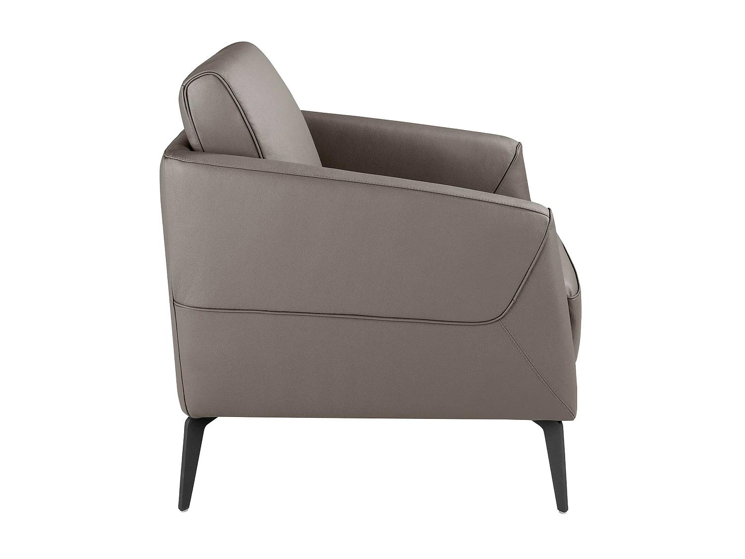 Dunkelgrauer Ledersessel 5134 ANGEL CERDA