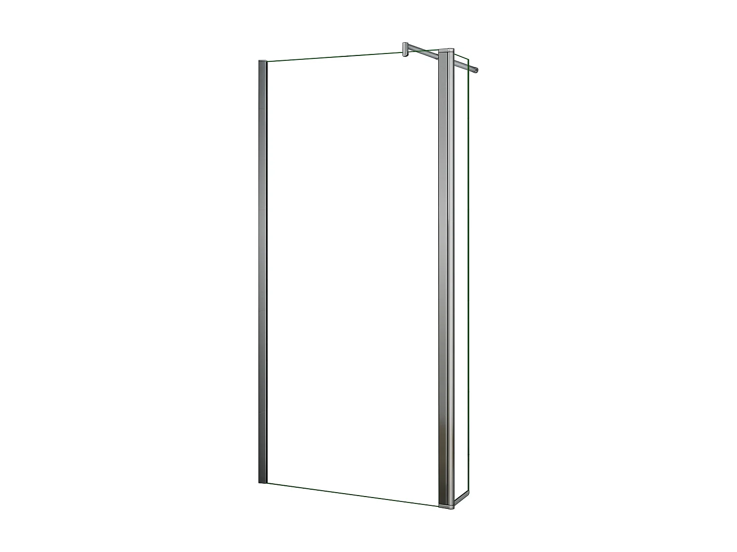 Panel de ducha,panel fijo+lateral giratorio,barra 70-120cm [(103.9-105.9)+30]x200cm