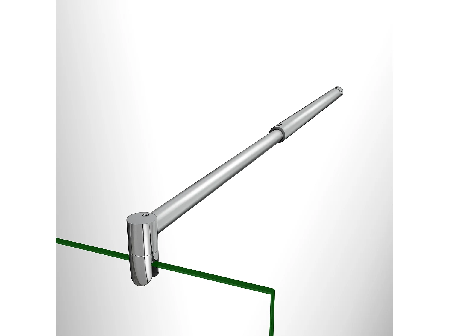 Barra de soporte de 70-120cm sujección para mamparas