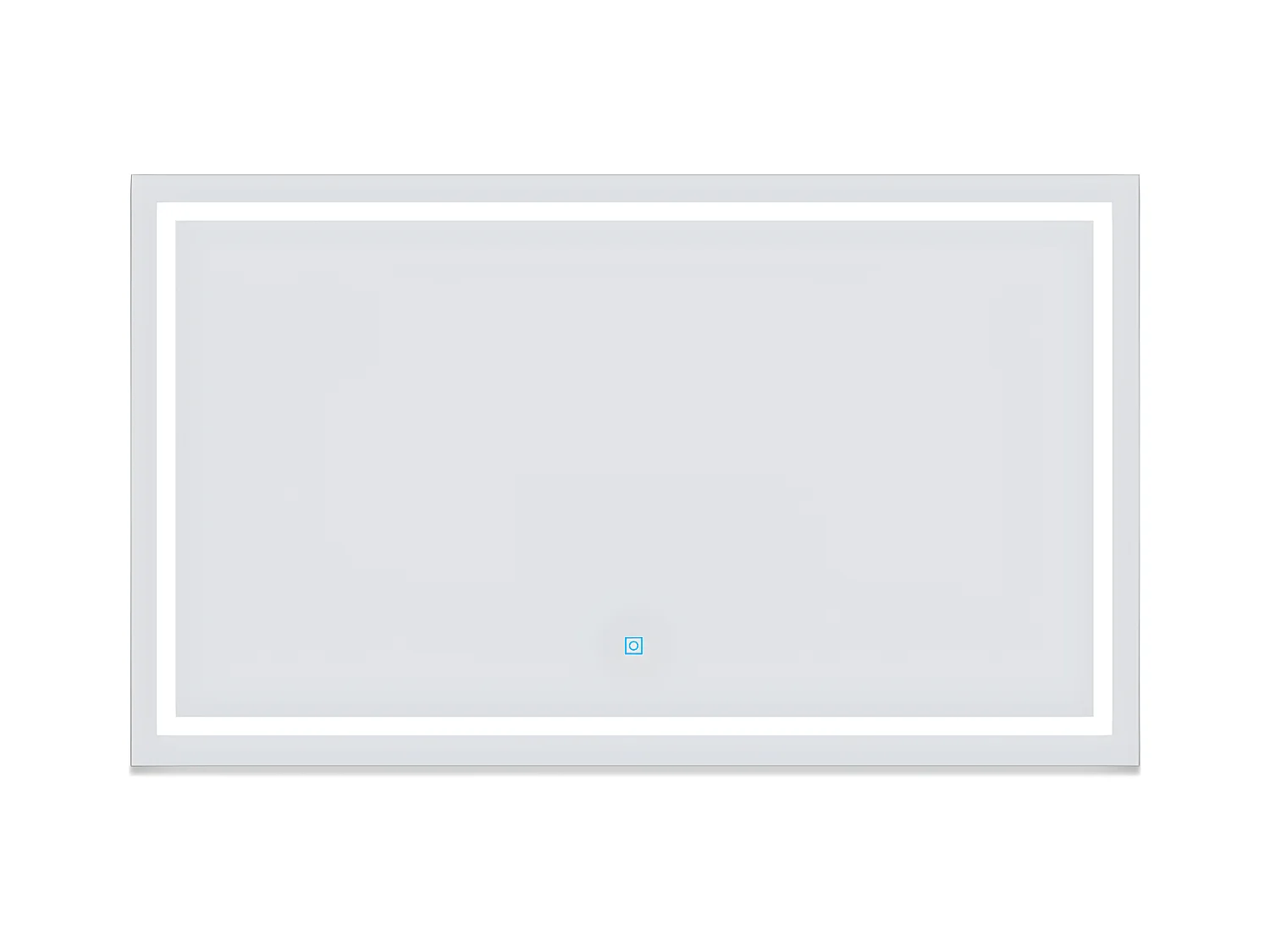 Aica Espejo de baño LED sin cobre 140×70cm,antivaho,interruptor táctil