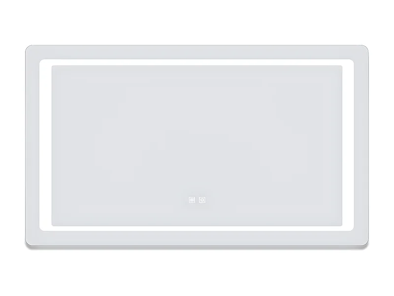 Aica Espejo de baño LED 120×70cm,antivaho,interruptor táctil