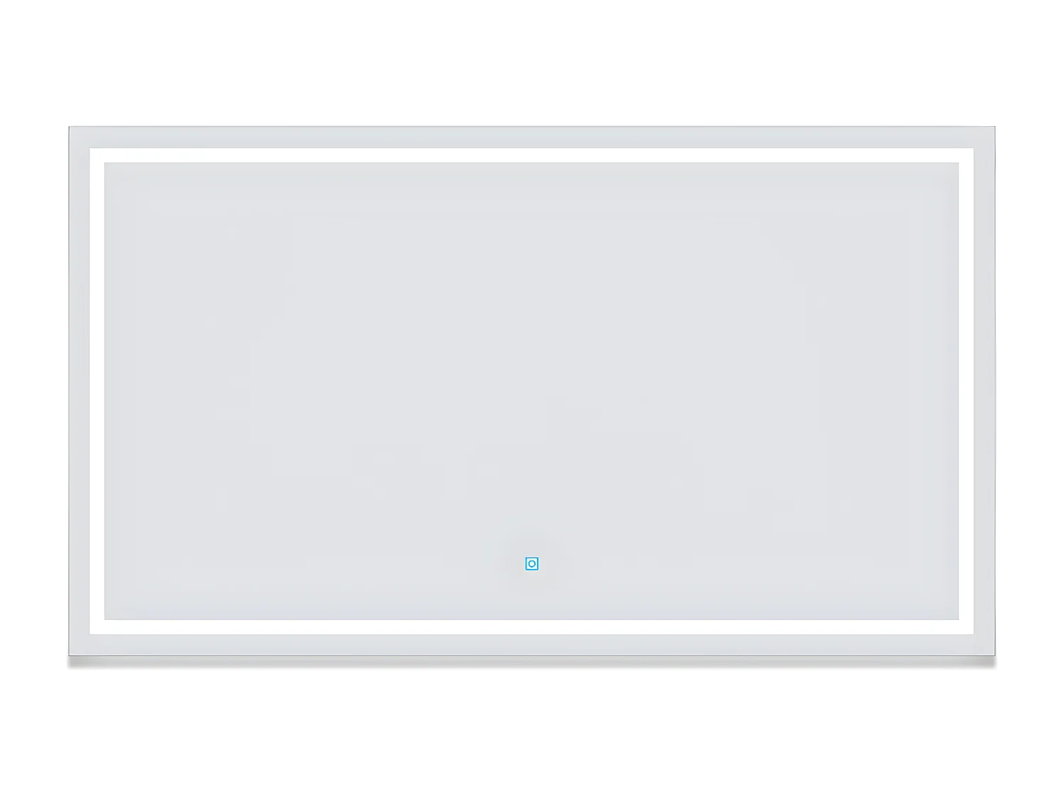 Aica Espejo de baño LED sin cobre 140×80cm,antivaho,interruptor táctil