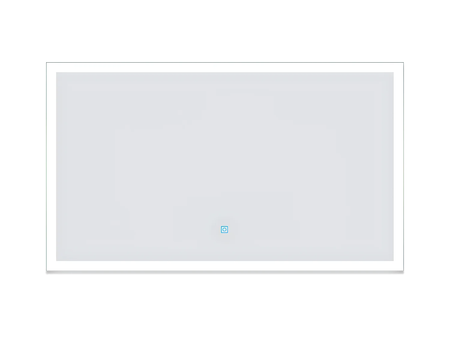 Aica Espejo de baño LED 120×70cm,antivaho,interruptor táctil